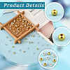 1600Pcs 2 Colors CCB Plastic Beads CCB-PA0001-04A-4