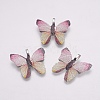 Natural Leaf Pendants KK-F747-D03-1