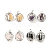 Natural Mixed Stone Pendants G-H293-03P-1