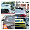 Gorgecraft 8 Sheets 4 Styles PET Waterproof Car Stickers DIY-GF0006-81-5