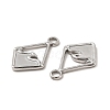 Non-Tarnish 304 Stainless Steel Pendants STAS-A070-34P-2