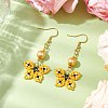 Glass Dangle Earrings EJEW-MZ00259-05-2