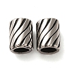 304 Stainless Steel European Beads STAS-A080-29AS-3