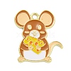 Cartoon Alloy Enamel Pendants ENAM-M217-01D-G-1