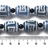 Tibetan Style dZi Beads Strands G-NH0037-C04-02-4