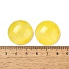 Natural Yellow Agate Cabochons G-E492-A-14-3