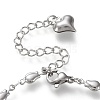 Valentine's Day 304 Stainless Steel Bracelet Making STAS-L248-007P-A-3
