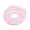 Electroplate Glass Beads Strands LS-EGLA-A044-J8mm-B02-3
