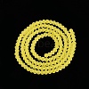 Transparent Glass Beads Strands EGLA-A044-T2mm-MD29-4