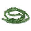 Dyed Natural Malaysia Jade Rondelle Beads Strands X-G-E316-2x4mm-57-4