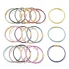 Brass Bangles BJEW-H625-01-2