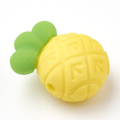 Food Grade Eco-Friendly Silicone Beads X-SIL-N001-06B-1