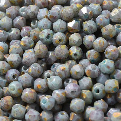 Picasso Baking Paint Glass Seed Beads X1-SEED-A032-02A-16-1