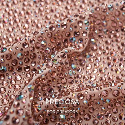 Preciosa® Crystal Hotfix Flatback Stones Y-PRC-HSS16-30240-1