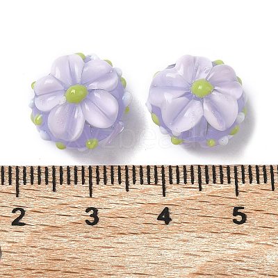Handmade Lampwork Enamel Beads LAMP-Z020-05A-1