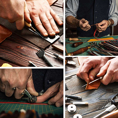 Leather Fabric DIY-WH0002-79D-03-1