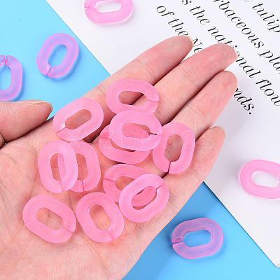 Transparent Acrylic Linking Rings MACR-S373-20A-D12-1