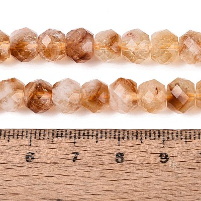 Heated Natural Citrine Beads Strands G-Q608-26A-01-1