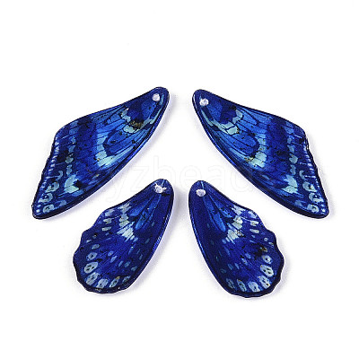 Epoxy Resin Pendants RESI-N045-02C-1