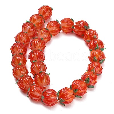 Handmade Lampwork Beads LAMP-F041-02-A03-1