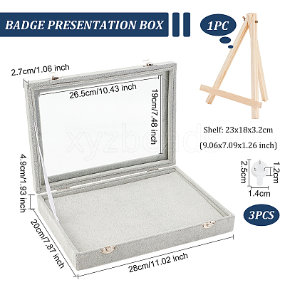 Wholesale Wood Pin Display Case 