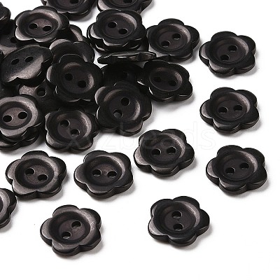 Resin Buttons RESI-D031-15mm-02-1