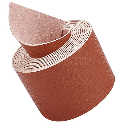 PU Leather Fabric Plain Lychee Fabric AJEW-WH0034-89D-03-1