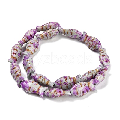 Synthetic Turquoise Beads Strands TURQ-F019-01G-1