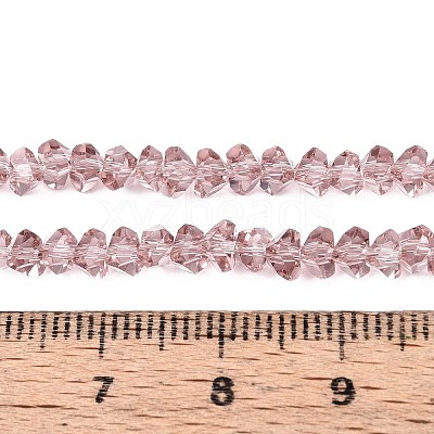 Transparent Glass Beads Strands X-GLAA-N018-4mm-25-1
