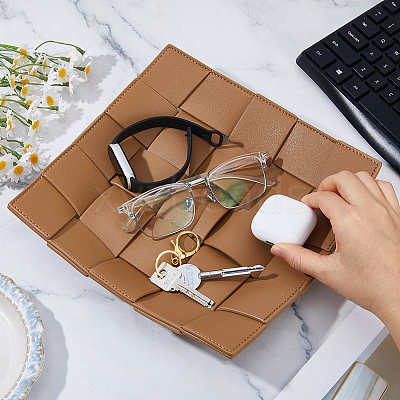 PU Imitation Leather Storage Trays AJEW-WH0609-795A-1