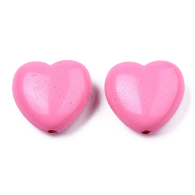 Opaque Acrylic Beads X-SACR-N006-04-1