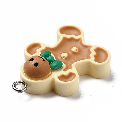Opaque Resin Pendants LS-RESI-D055-020P-1
