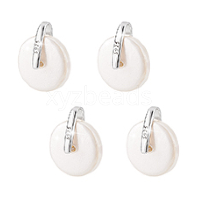 Shell Pearl Pendants PALLOY-PH01708-1