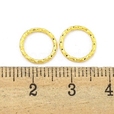 Brass Linking Rings KK-K382-01G-1