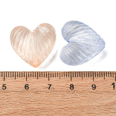 Transparent Acrylic Beads MACR-L015-08-1