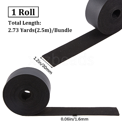 Flat Imitation Leather Cord LC-GF0001-04D-01-1