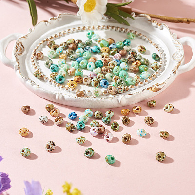 Picasso Glass Seed Beads SEED-TADJ0001-05A-1
