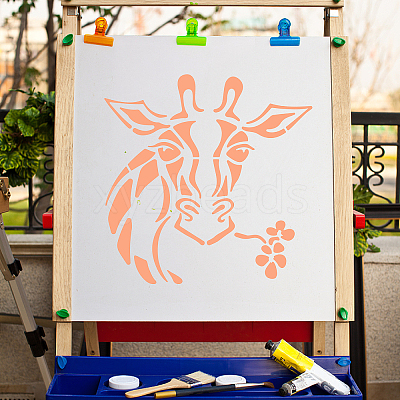 PET Plastic Drawing Painting Stencils Templates DIY-WH0244-063-1
