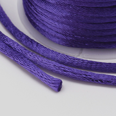 Nylon Satin Rattail Cords NWIR-L006-1.5mm-08-1