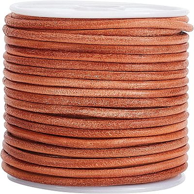 Cowhide Leather Cord WL-WH0010-01A-1