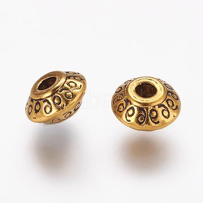 Tibetan Style Spacer Alloy Beads X-GLF10902Y-NF-1
