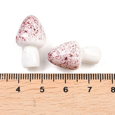 Mushroom Themes Resin Display Decorations LS-DJEW-S002-01C-1