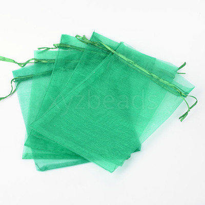Organza Gift Bags with Drawstring OP-R016-17x23cm-09-1
