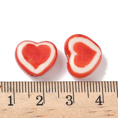 Handmade Porcelain Beads X-PORC-P031-03B-1