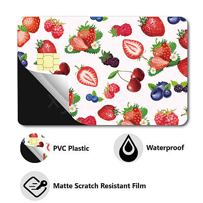 PVC Plastic Waterproof Card Stickers DIY-WH0432-081-1