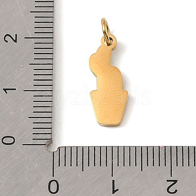 304 Stainless Steel with Enamel Pendants SA-CBAAF93-G09-1