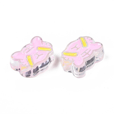 Transparent Acrylic Beads ACRC-T002-01C-1