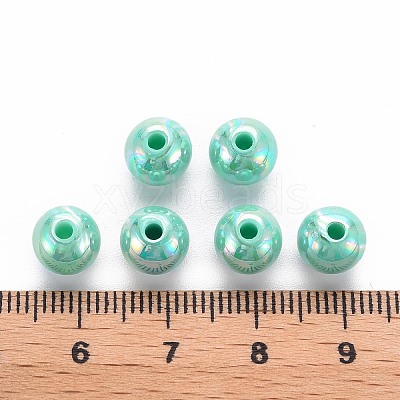 Opaque Acrylic Beads X-MACR-S370-D8mm-S035-1