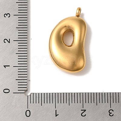 Ion Plating(IP) 304 Stainless Steel Pendants STAS-M017-08G-04-1