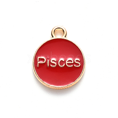 Alloy Enamel Pendants LS-ENAM-S124-01A-07H-1